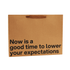 Funny gift bag with kraft material featuring the text &