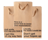 Funny gift bags set with sarcastic phrases like &
