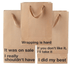 Funny gift bags set featuring quirky phrases like &