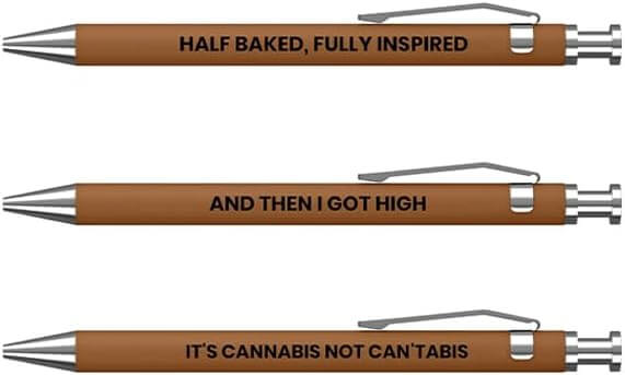 funny pens, Stoner Pen Set - MilkToast Brands