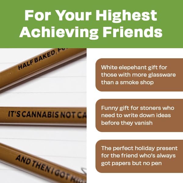 funny pens, Stoner Pen Set - MilkToast Brands