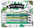 Funny pens set featuring humorous sayings related to cannabis, including &